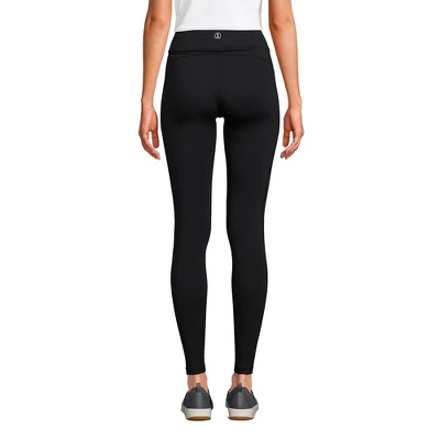 Lands' End Women's Active High Rise Compression Slimming Pocket Leggings 3 Lands' End Women's Active High Rise Compression Slimming Pocket Leggings