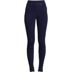 Lands' End Women's Starfish High Rise Pull On Knit Denim Skinny Jeans -Cheap Clad Fine Store GUEST d990a980 85cc 4565 a7ba 95d35c55e413