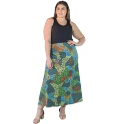 Plus Size Polka Dot Elastic Waistband Maxi Skirt 15 Plus Size Polka Dot Elastic Waistband Maxi Skirt -Cheap Clad Fine Store GUEST da7c03cc 8818 4fd1 afc8 e498d82749dc