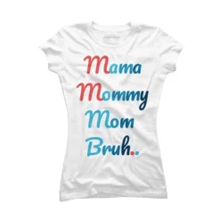 Junior's Design By Humans Mother's Day Mama Mommy Mom Bruh By Prsfashion T-Shirt -Cheap Clad Fine Store GUEST dc55aaed f2d6 436e 9383 f801c6bb0bab