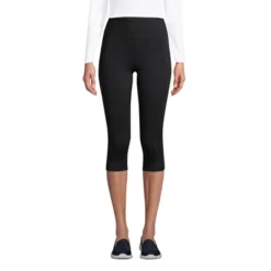 Lands' End Women's Active Compression Slimming Pocket Capri Leggings -Cheap Clad Fine Store GUEST ddaed3cc 146f 4c3e 9a8e d1010c44d5ef