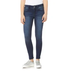 WallFlower Women's Ultra Skinny Mid-Rise Insta Soft Juniors Jeans (Standard And Plus) -Cheap Clad Fine Store GUEST e2718911 2edf 40b7 81ca 1e5b65d7ecc8