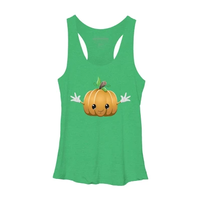 Women's Design By Humans Halloween Pumpkin Monster 6 By LironPeer Racerback Tank Top 9 Women's Design By Humans Halloween Pumpkin Monster 6 By LironPeer Racerback Tank Top - Image 7