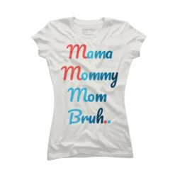 Junior's Design By Humans Mother's Day Mama Mommy Mom Bruh By Prsfashion T-Shirt -Cheap Clad Fine Store GUEST e44f7417 4fe0 45e2 8108 d8e16ece13a1