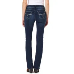 WallFlower Women's Luscious Curvy Bootcut Mid-Rise Insta Stretch Juniors Jeans (Standard And Plus)