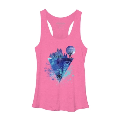 Women's Design By Humans Play Music On The Edge By Maryedenoa Racerback Tank Top 4 Women's Design By Humans Play Music On The Edge By Maryedenoa Racerback Tank Top - Image 2