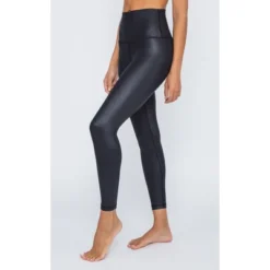 90 Degree By Reflex Womens High Waist High Shine Faux Leather Disco Ankle Legging -Cheap Clad Fine Store GUEST ec178af7 0aeb 4910 a955 c45e4842cd6c