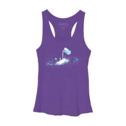 Women's Design By Humans The Milky Way By Radiomode Racerback Tank Top -Cheap Clad Fine Store GUEST eded6147 d240 482d 9649 bcf518506d5f