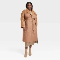 Women's Relaxed Trench Coat - A New Day™ -Cheap Clad Fine Store GUEST edf4ba21 eae9 49e6 ae42 3d5d8d9e005e