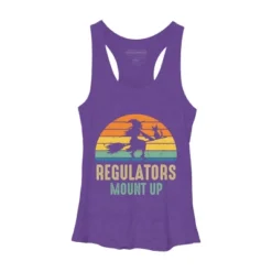 Women's Design By Humans Regulators Mount Up Halloween Witch By RedBirdLS Racerback Tank Top -Cheap Clad Fine Store GUEST ee951af2 0d7b 46e3 8854 abf047bdbcdb