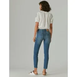 Lucky Brand Women's Mid Rise Ava Super Skinny Destruct Jean -Cheap Clad Fine Store GUEST eea42c9d 0960 4d03 a649 357f2a588e03