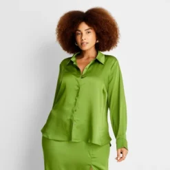 Women's Long Sleeve Button-Front Shirt - A New Day™ 20 Women's Long Sleeve Button-Front Shirt - A New Day™ -Cheap Clad Fine Store GUEST eeeb506d e18c 4efa 8ebe 98647c30c3a2