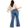 Women's Plus Size Harley Classic Flare Jean - Light Wash | CITY CHIC -Cheap Clad Fine Store GUEST f014ae09 21e7 4a8f afb3 97279abb648d