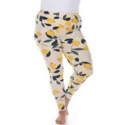 Plus Size Super Soft Tropical Printed Leggings -Cheap Clad Fine Store GUEST f04bde0f 7c7f 4b3c 8096 1bd7e2bb1230