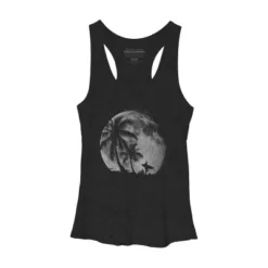 Women's Design By Humans Summer Night Surfing Silhouette By Darrenraya Racerback Tank Top -Cheap Clad Fine Store GUEST f768d6a8 4286 4568 8937 def037dd6514