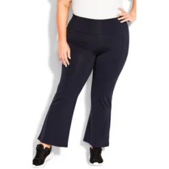 Women's Plus Size Pima Bootleg Legging Navy - Petite | AVE LEISURE -Cheap Clad Fine Store GUEST f8e4e0aa c9f8 4250 8a37 fcbe25ab6763