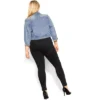 Women's Plus Size Asha Patch Corset Jean - Black Wash | CITY CHIC -Cheap Clad Fine Store GUEST f97e746a 9411 4e13 bd80 72454cac15b1