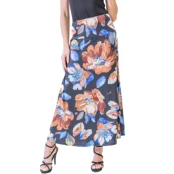 Womens Floral Elastic Waistband Maxi Skirt 13 Womens Floral Elastic Waistband Maxi Skirt -Cheap Clad Fine Store GUEST fa366ca7 edf6 4ab7 b8ca cb7c8f779f37