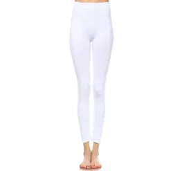 Women's Slim Fit Solid Leggings - One Size Fits Most - White Mark -Cheap Clad Fine Store GUEST fbba4b02 bb98 43cb b6b7 d7f4932925b6